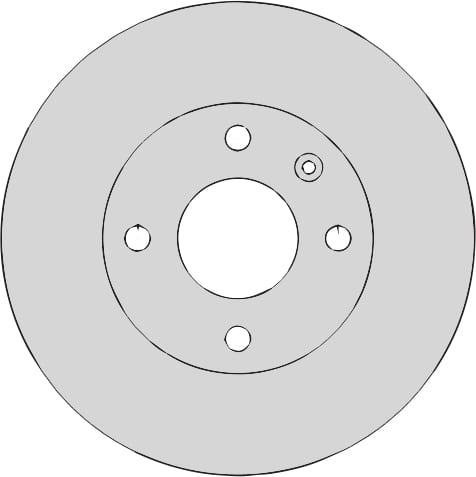 VENTED BRAKE DISC (EACH)
