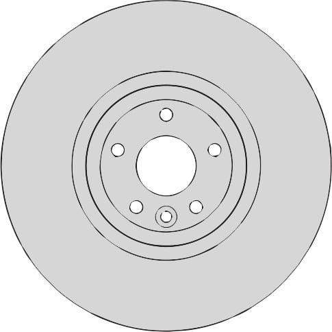 VENTED BRAKE DISC (EACH)