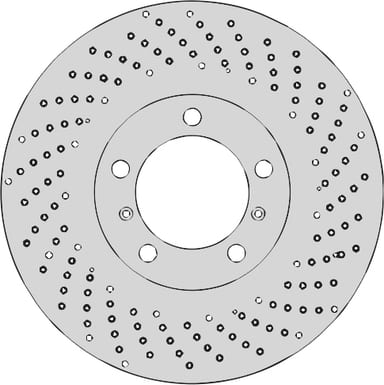 R/H DRILLED DISC