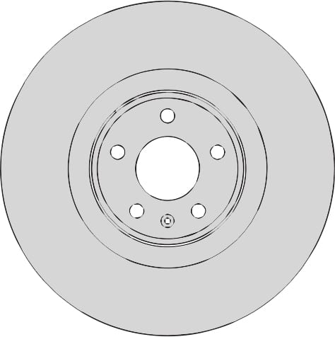 VENTED BRAKE DISC (EACH)