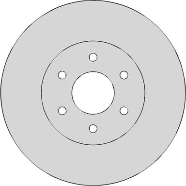 VENTED BRAKE DISC (EACH)