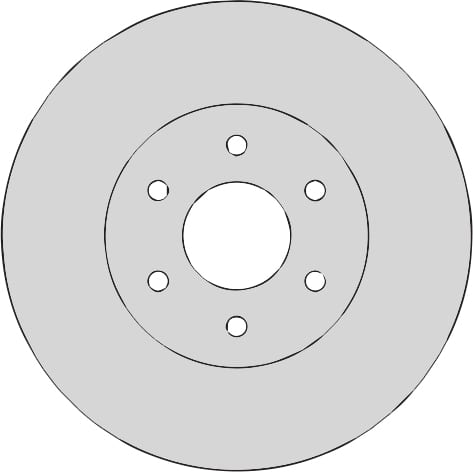VENTED BRAKE DISC (EACH)