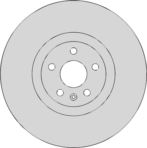 VENTED BRAKE DISC (EACH)