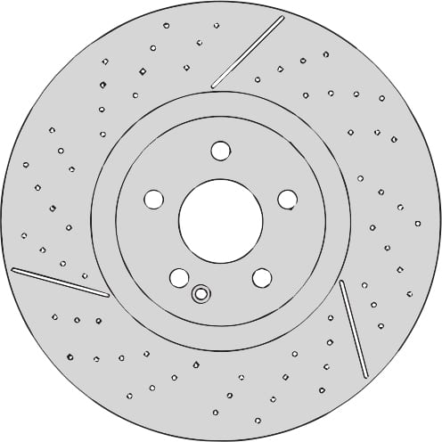 VENTED BRAKE DISC (EACH)