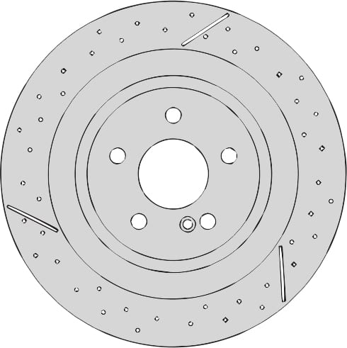 VENTED BRAKE DISC (EACH)