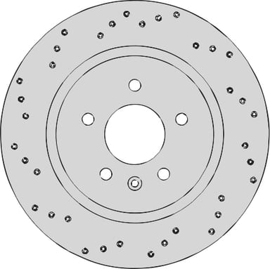 VENTED BRAKE DISC (EACH)