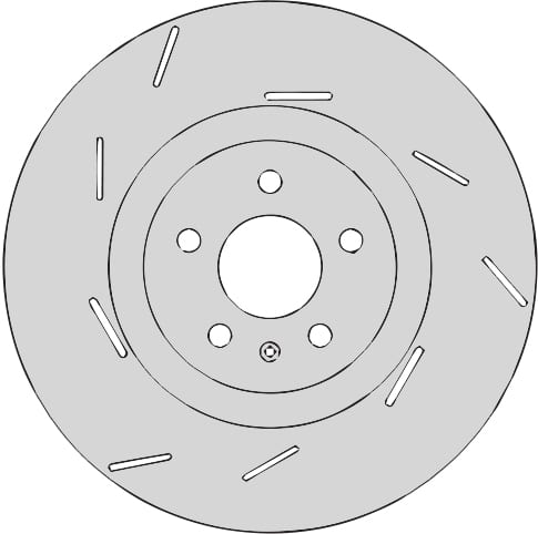 L/H VENTED BRAKE DISC