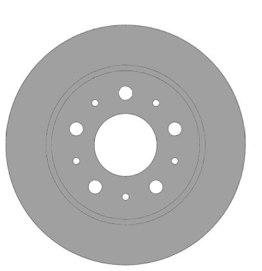 VENTED BRAKE DISC (EACH)