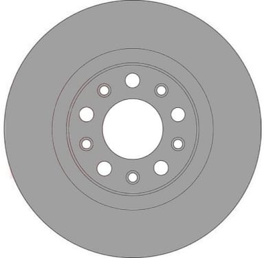 VENTED BRAKE DISC (EACH)