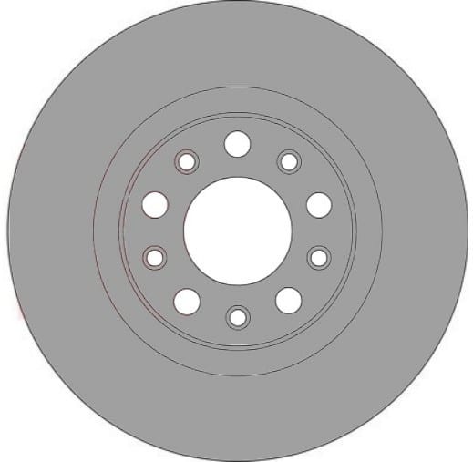VENTED BRAKE DISC (EACH)