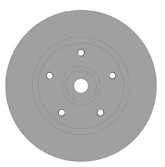 SOLID BRAKE DISC (EACH)