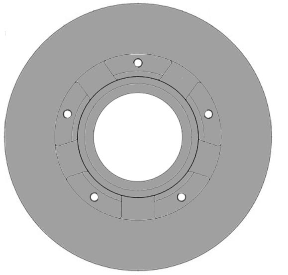 SOLID BRAKE DISC (EACH)