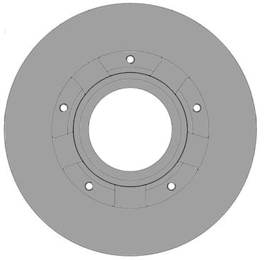 SOLID BRAKE DISC (EACH)