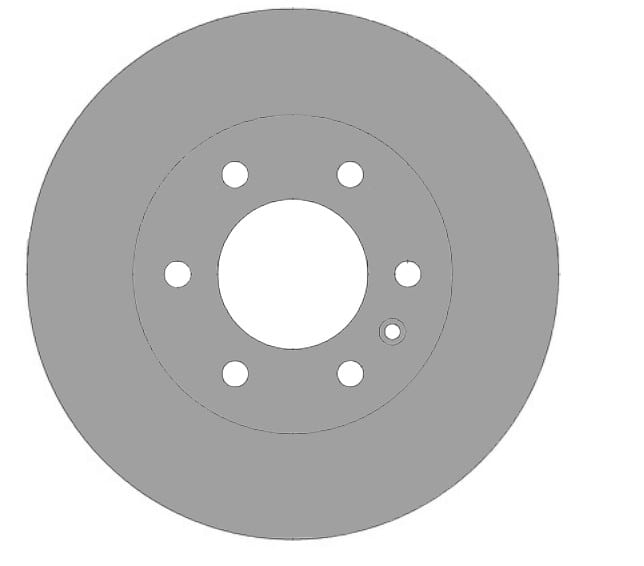 VENTED BRAKE DISC (EACH)