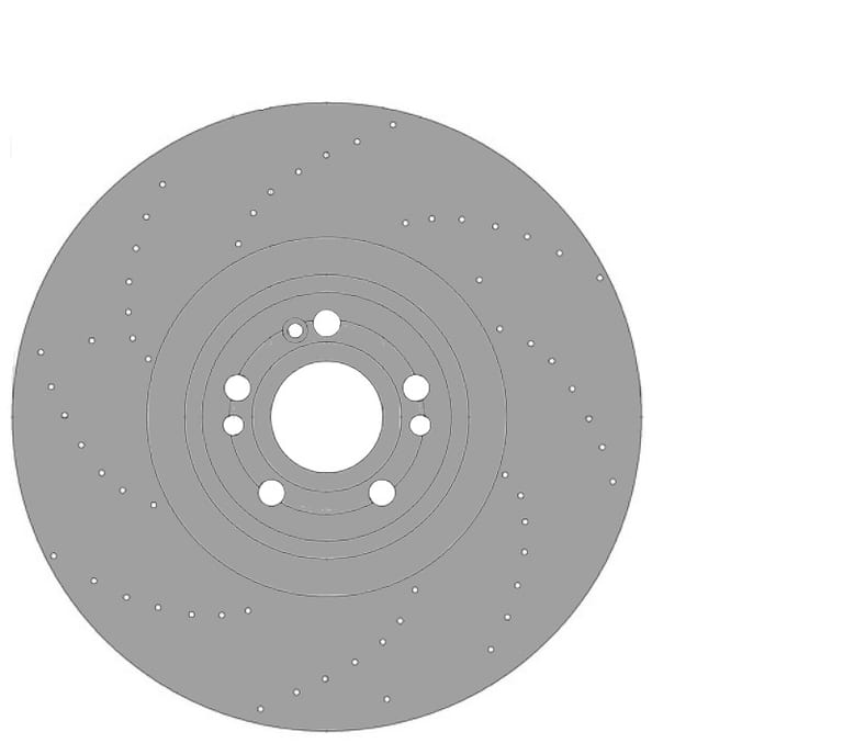 VENTED BRAKE DISC (EACH)
