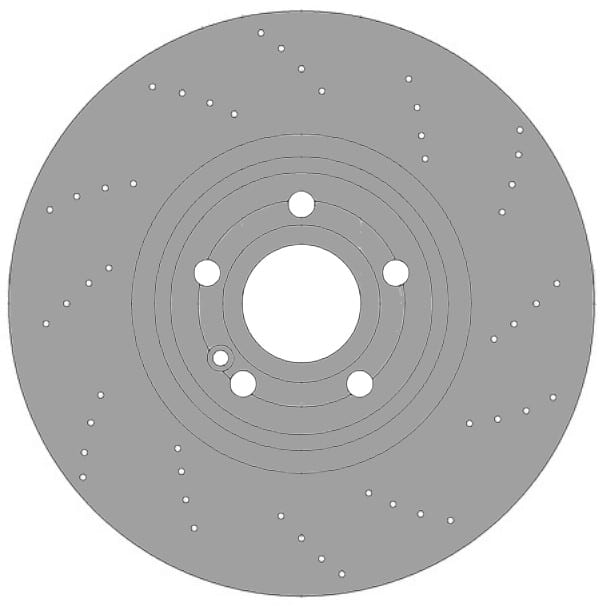 VENTED BRAKE DISC (EACH)