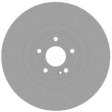 VENTED BRAKE DISC (EACH)
