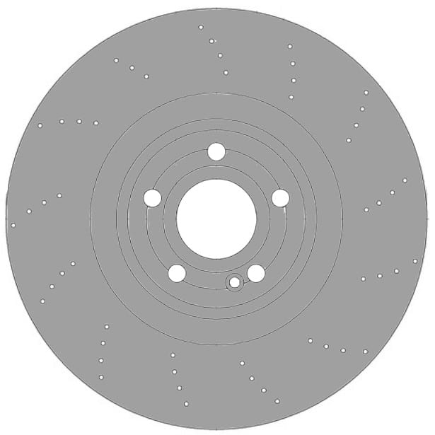 VENTED BRAKE DISC (EACH)