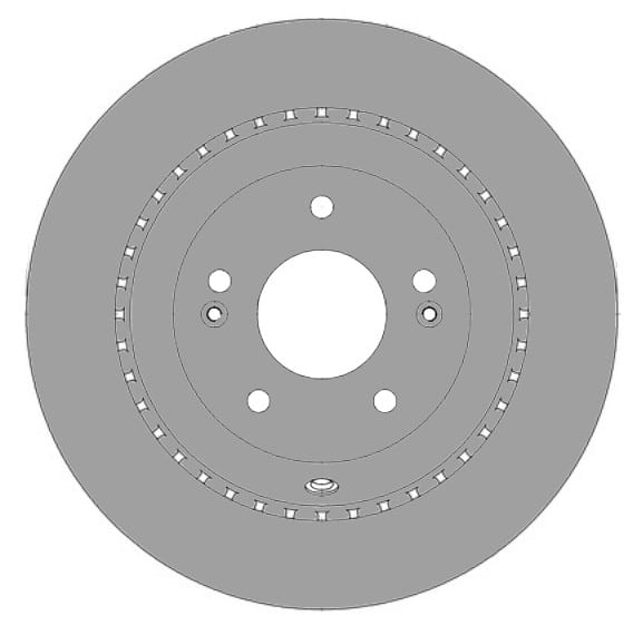 VENTED BRAKE DISC (EACH)