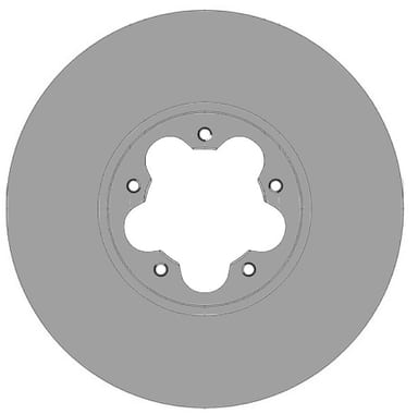 VENTED BRAKE DISC (EACH)