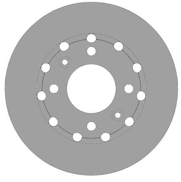 SOLID BRAKE DISC (EACH)