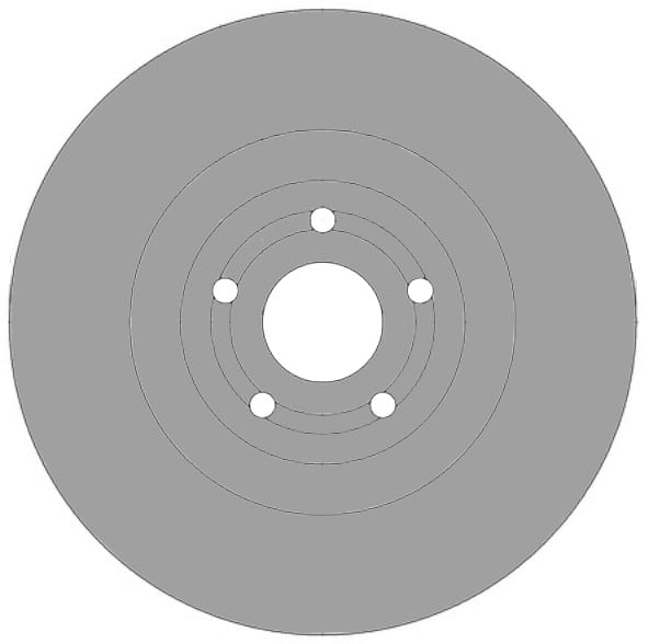 VENTED BRAKE DISC (EACH)