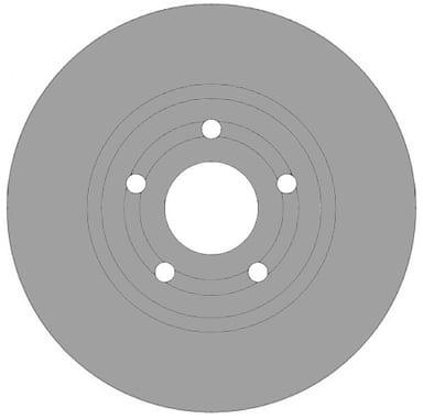 VENTED BRAKE DISC (EACH)