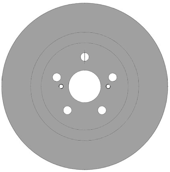VENTED BRAKE DISC (EACH)