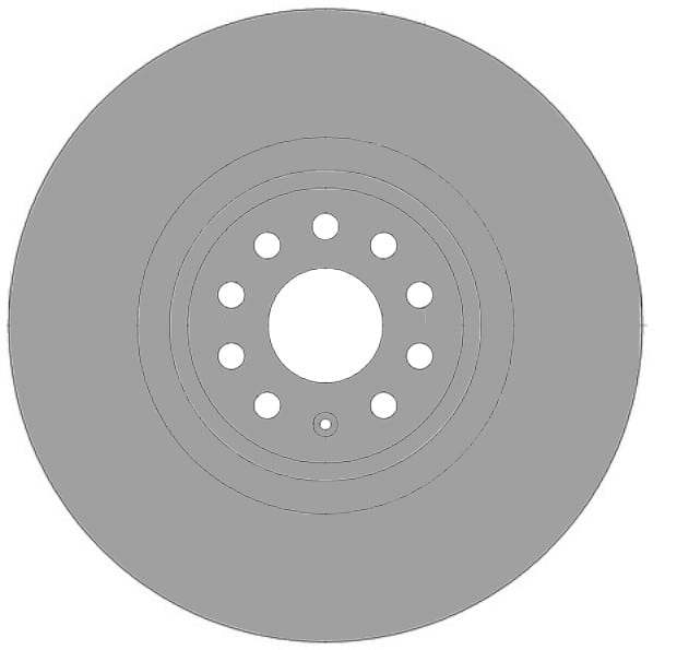 VENTED BRAKE DISC (EACH)