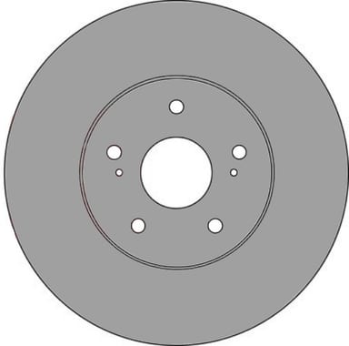 VENTED BRAKE DISC (EACH)