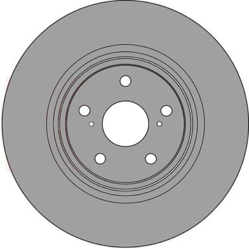 VENTED BRAKE DISC (EACH)