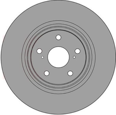 VENTED BRAKE DISC (EACH)