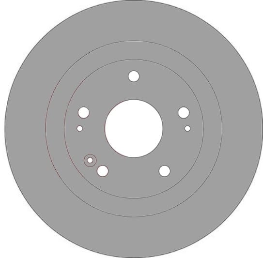 SOLID BRAKE DISC (EACH)