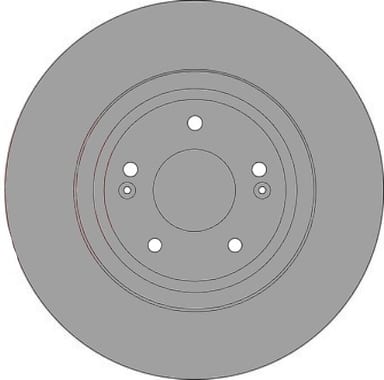 VENTED BRAKE DISC (EACH)