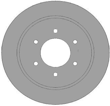 VENTED BRAKE DISC (EACH)