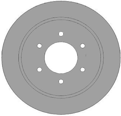 VENTED BRAKE DISC (EACH)