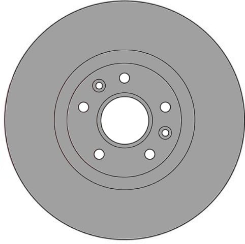 VENTED BRAKE DISC (EACH)