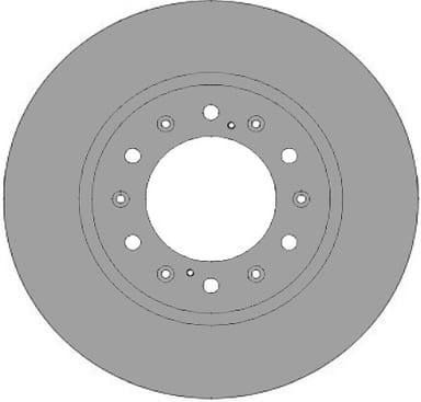 VENTED BRAKE DISC (EACH)