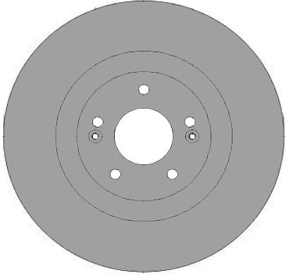 VENTED BRAKE DISC (EACH)