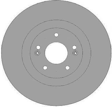 VENTED BRAKE DISC (EACH)