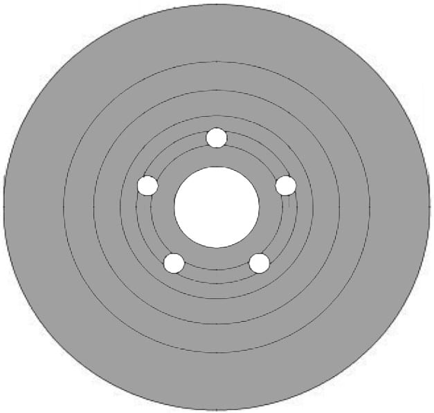 SOLID BRAKE DISC (EACH)