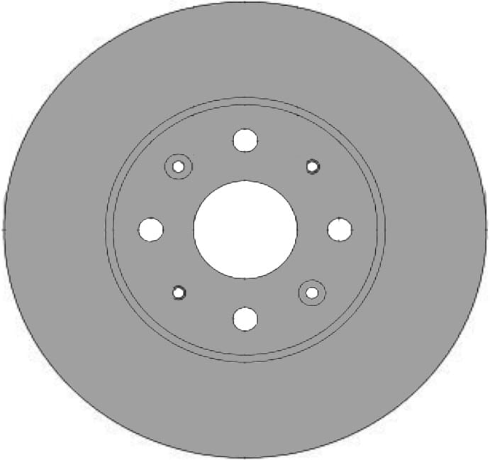 VENTED BRAKE DISC (EACH)