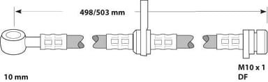BRAKE FLEXIBLE HOSE EACH