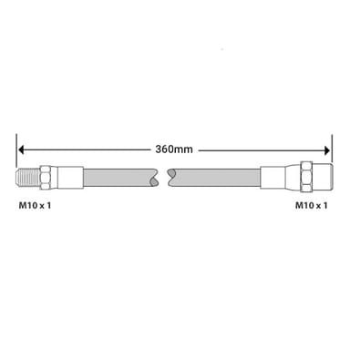 BRAKE FLEXIBLE HOSE EACH