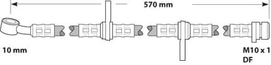 BRAKE FLEXIBLE HOSE EACH