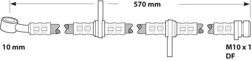 BRAKE FLEXIBLE HOSE EACH