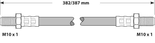 BRAKE FLEXIBLE HOSE EACH