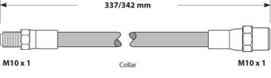 BRAKE FLEXIBLE HOSE EACH