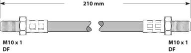 BRAKE FLEXIBLE HOSE EACH