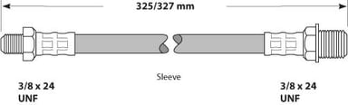 BRAKE FLEXIBLE HOSE EACH